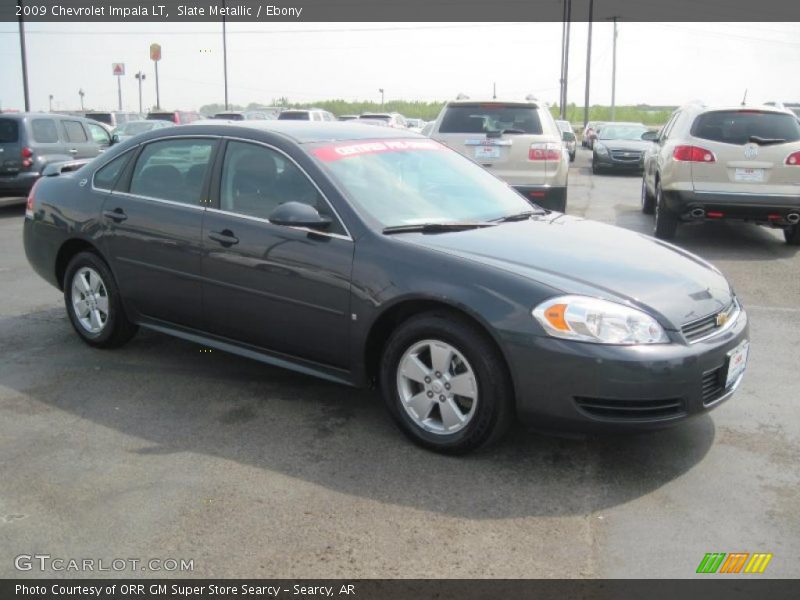 Slate Metallic / Ebony 2009 Chevrolet Impala LT