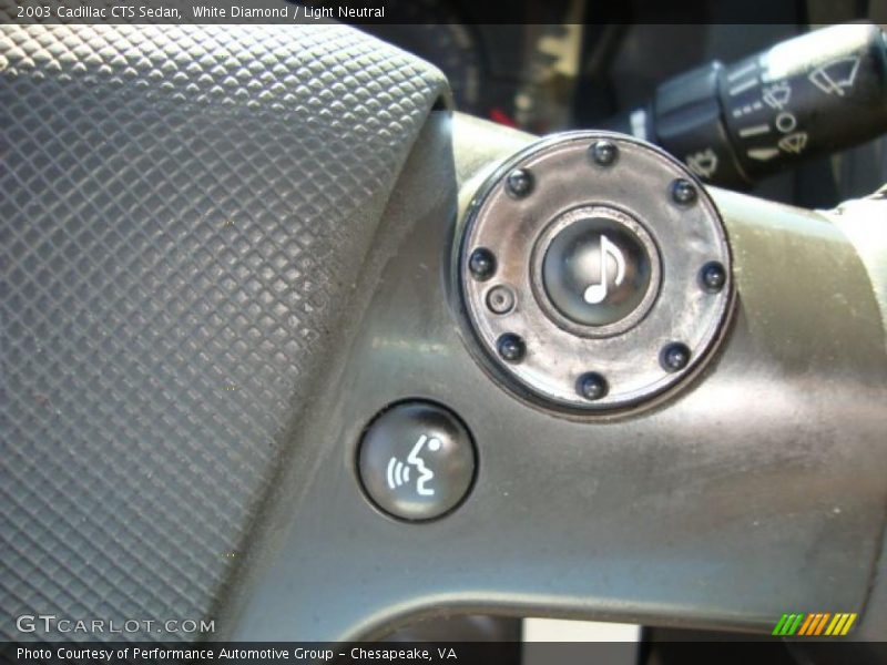 White Diamond / Light Neutral 2003 Cadillac CTS Sedan