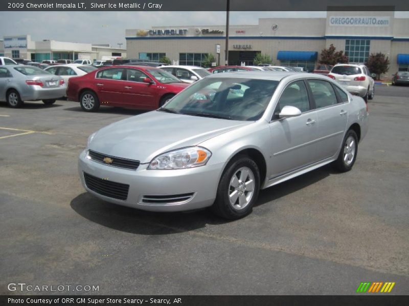 Silver Ice Metallic / Gray 2009 Chevrolet Impala LT