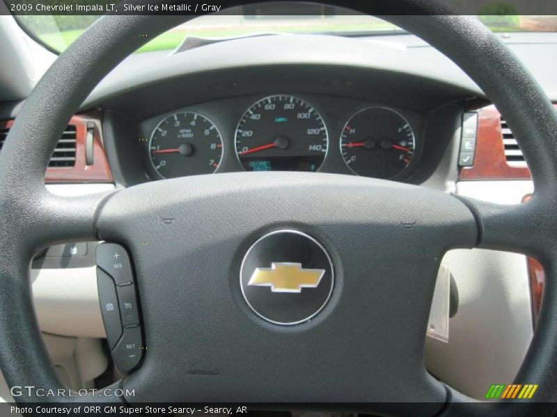 Silver Ice Metallic / Gray 2009 Chevrolet Impala LT