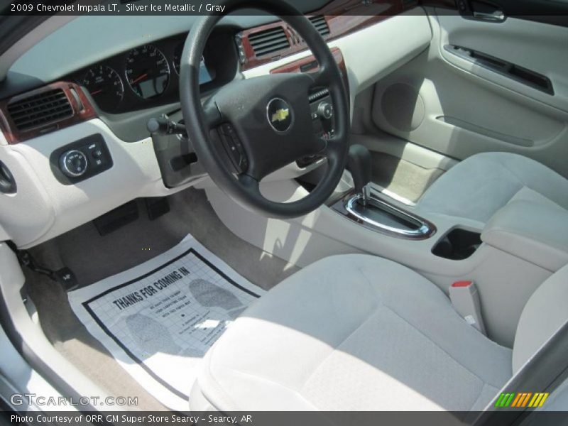 Silver Ice Metallic / Gray 2009 Chevrolet Impala LT