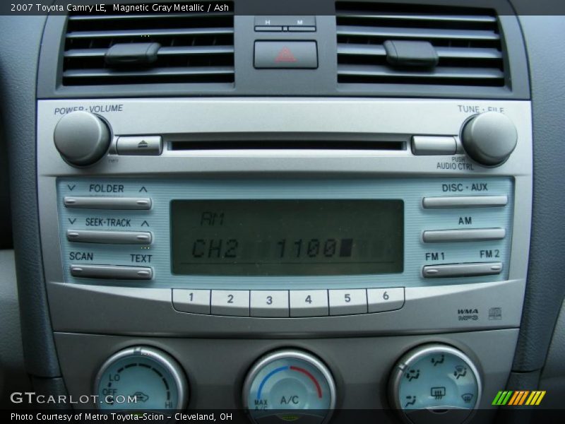 Magnetic Gray Metallic / Ash 2007 Toyota Camry LE