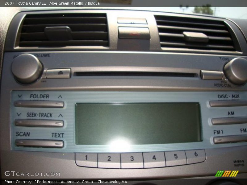 Aloe Green Metallic / Bisque 2007 Toyota Camry LE