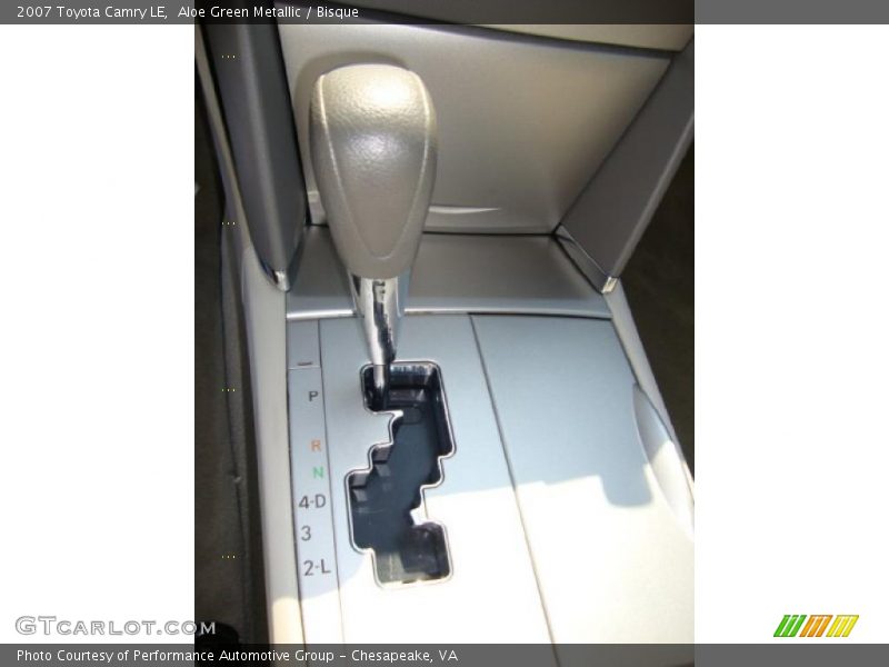 Aloe Green Metallic / Bisque 2007 Toyota Camry LE