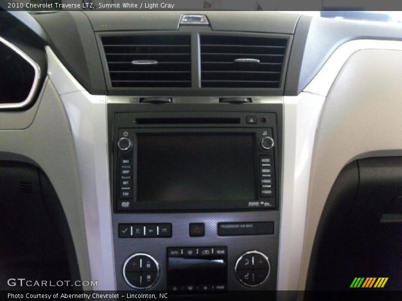Summit White / Light Gray 2010 Chevrolet Traverse LTZ