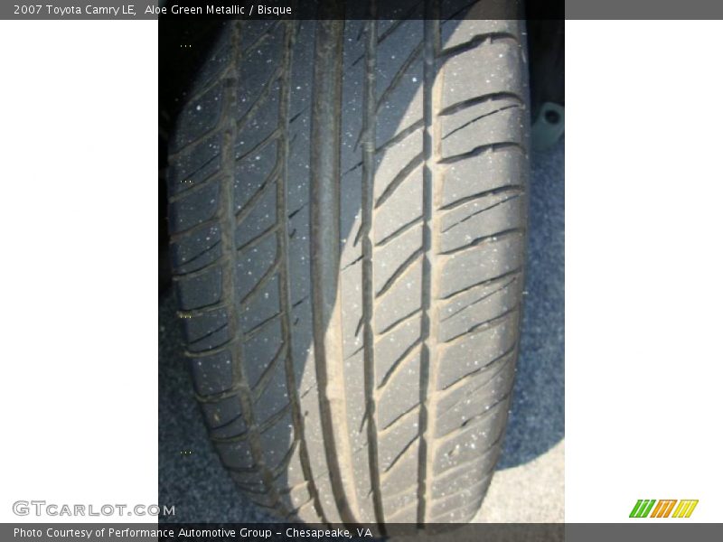 Aloe Green Metallic / Bisque 2007 Toyota Camry LE