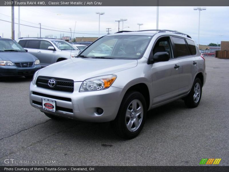 Classic Silver Metallic / Ash Gray 2007 Toyota RAV4 4WD
