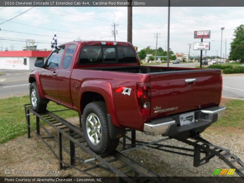 Cardinal Red Metallic / Ebony 2010 Chevrolet Colorado LT Extended Cab 4x4