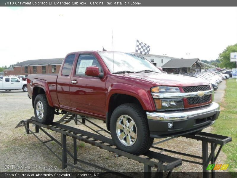 Cardinal Red Metallic / Ebony 2010 Chevrolet Colorado LT Extended Cab 4x4