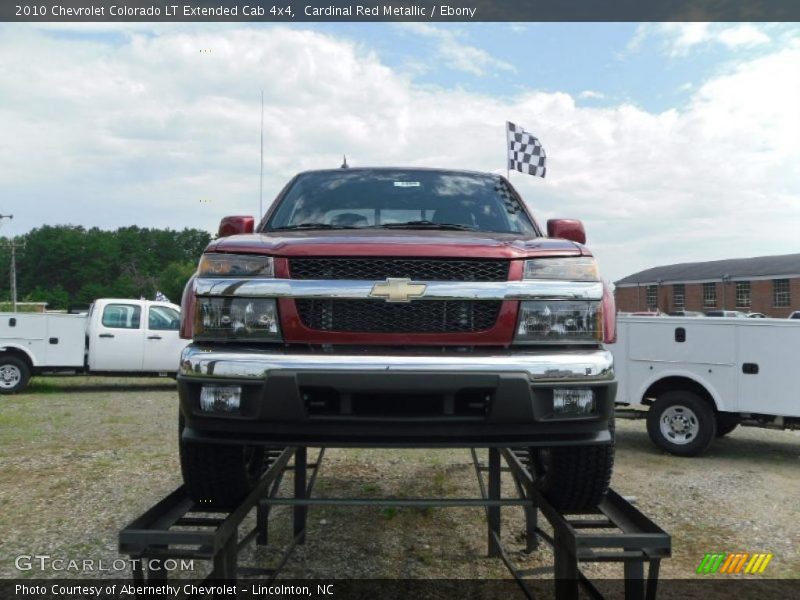 Cardinal Red Metallic / Ebony 2010 Chevrolet Colorado LT Extended Cab 4x4