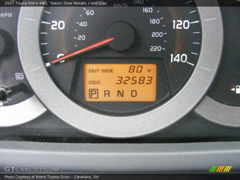 Classic Silver Metallic / Ash Gray 2007 Toyota RAV4 4WD