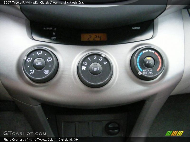 Classic Silver Metallic / Ash Gray 2007 Toyota RAV4 4WD