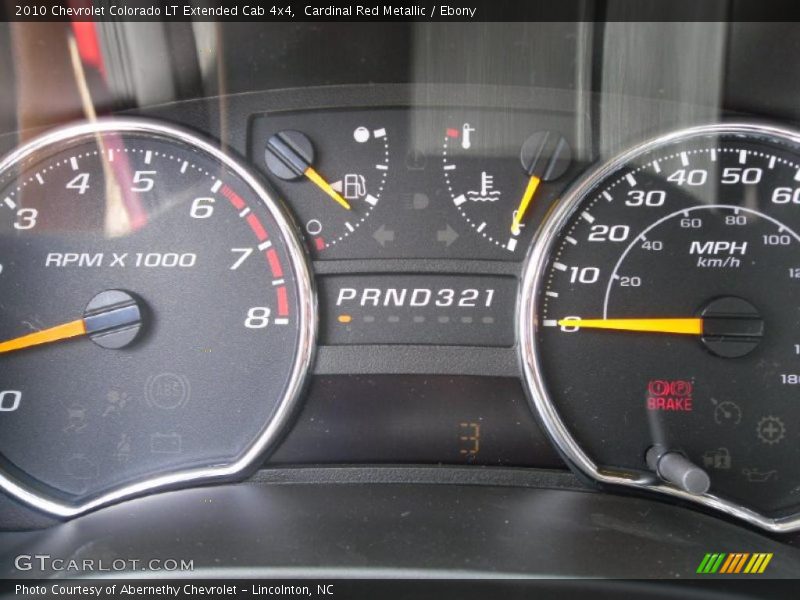 Cardinal Red Metallic / Ebony 2010 Chevrolet Colorado LT Extended Cab 4x4