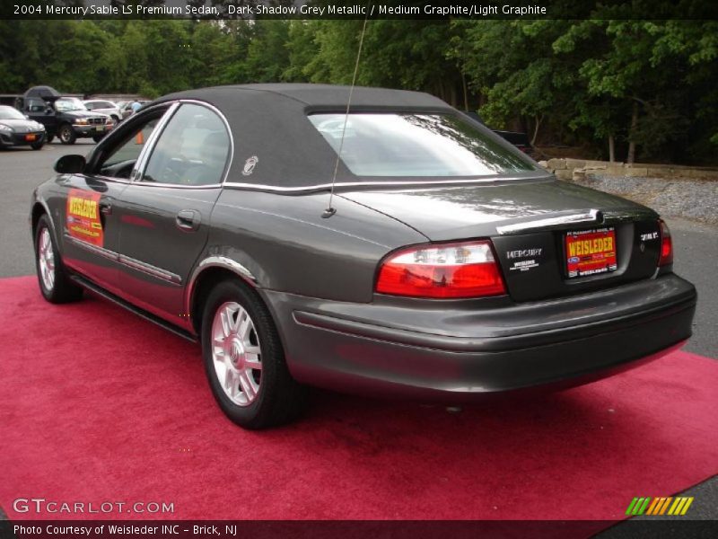 Dark Shadow Grey Metallic / Medium Graphite/Light Graphite 2004 Mercury Sable LS Premium Sedan