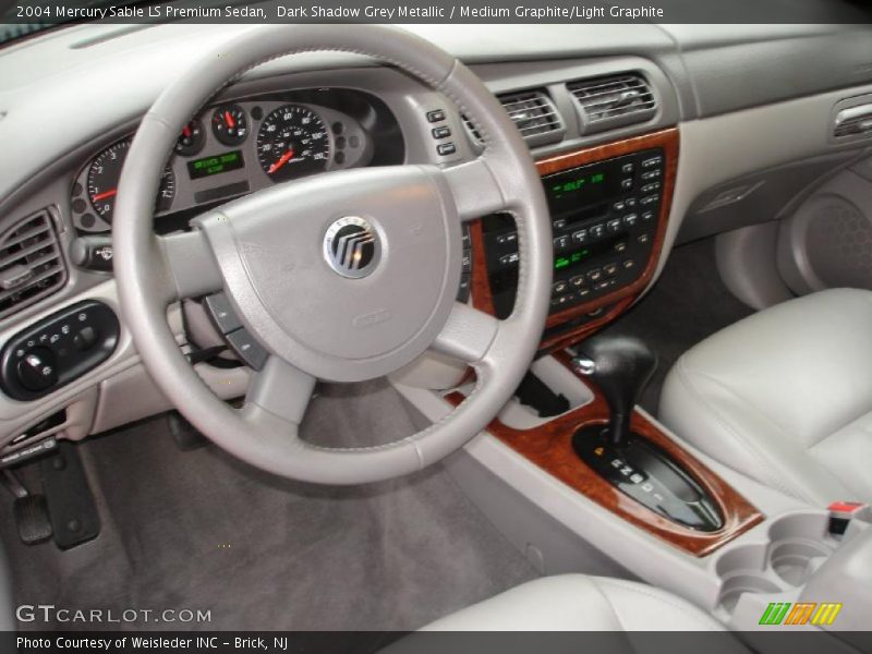 Dark Shadow Grey Metallic / Medium Graphite/Light Graphite 2004 Mercury Sable LS Premium Sedan