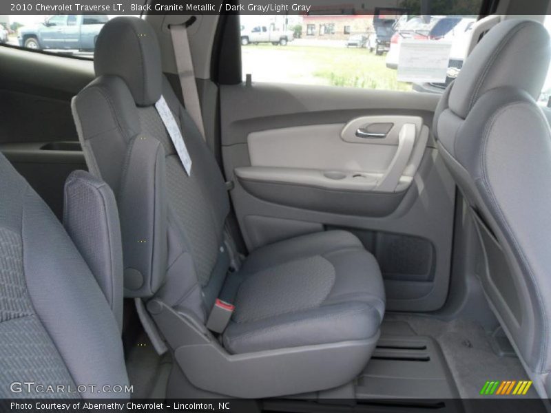 Black Granite Metallic / Dark Gray/Light Gray 2010 Chevrolet Traverse LT