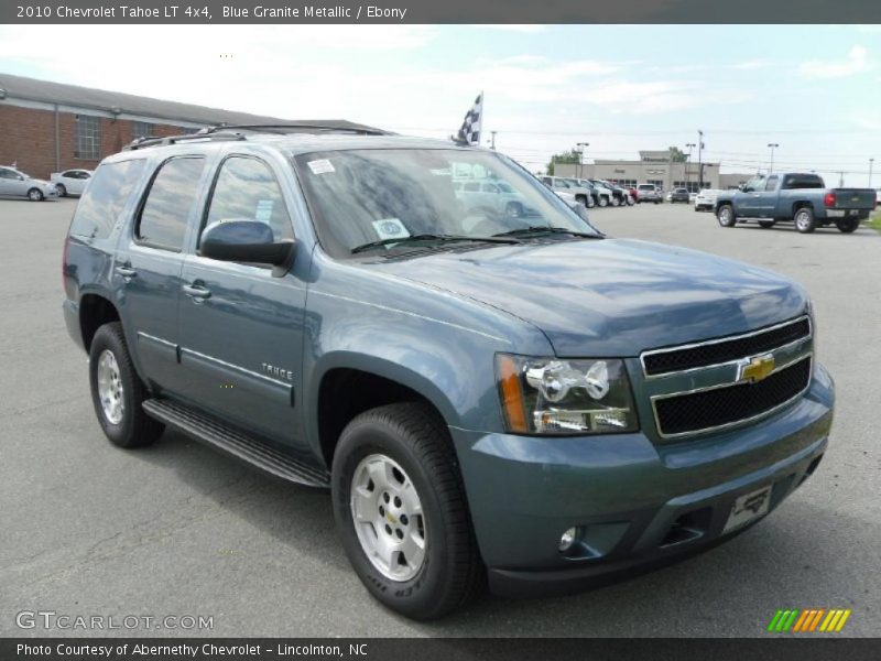 Blue Granite Metallic / Ebony 2010 Chevrolet Tahoe LT 4x4