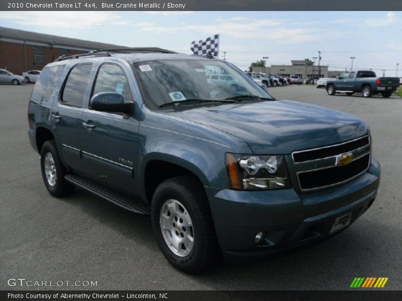 Blue Granite Metallic / Ebony 2010 Chevrolet Tahoe LT 4x4
