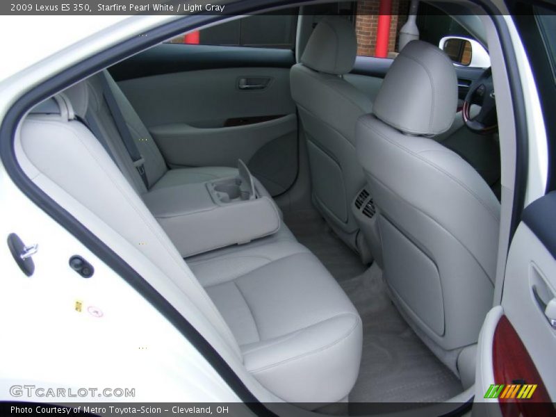 Starfire Pearl White / Light Gray 2009 Lexus ES 350