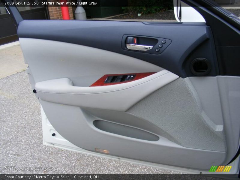 Starfire Pearl White / Light Gray 2009 Lexus ES 350