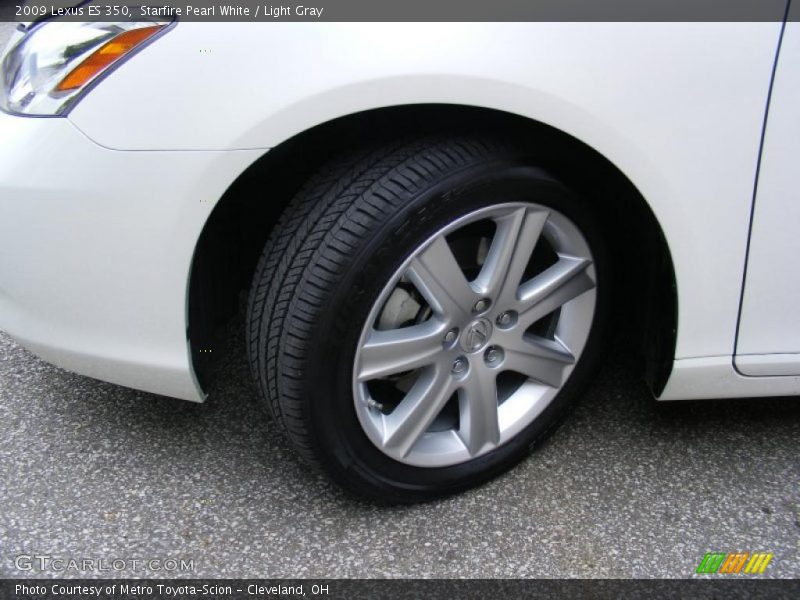 Starfire Pearl White / Light Gray 2009 Lexus ES 350