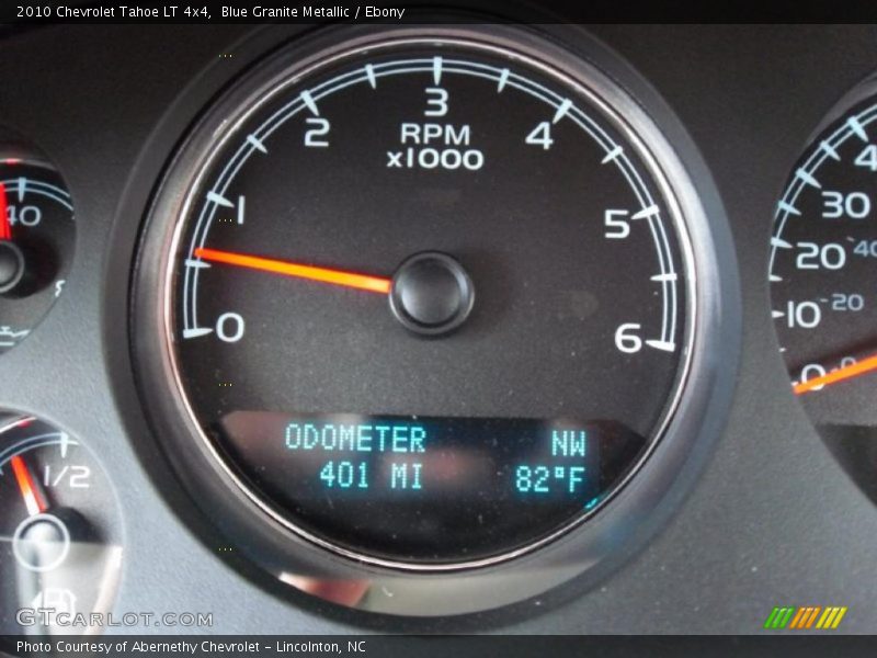Blue Granite Metallic / Ebony 2010 Chevrolet Tahoe LT 4x4