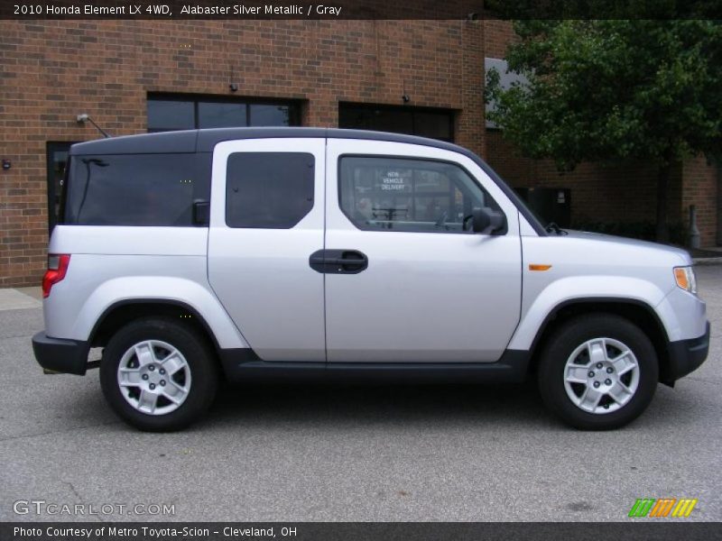 Alabaster Silver Metallic / Gray 2010 Honda Element LX 4WD