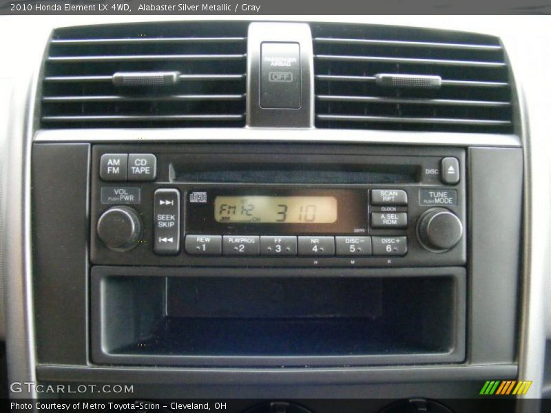 Alabaster Silver Metallic / Gray 2010 Honda Element LX 4WD