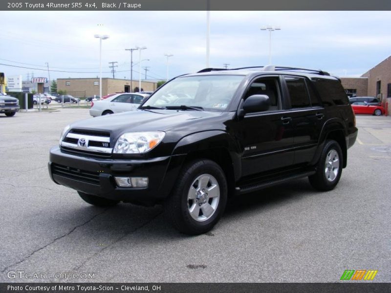 Black / Taupe 2005 Toyota 4Runner SR5 4x4