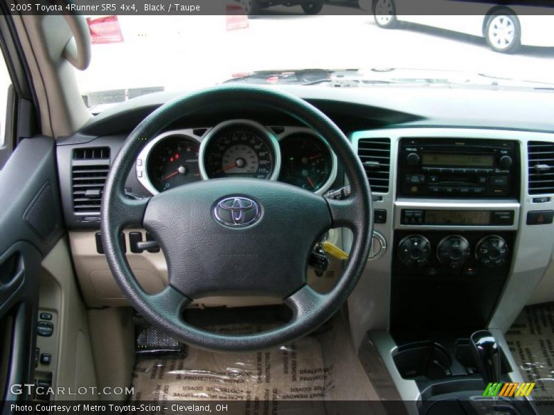 Black / Taupe 2005 Toyota 4Runner SR5 4x4