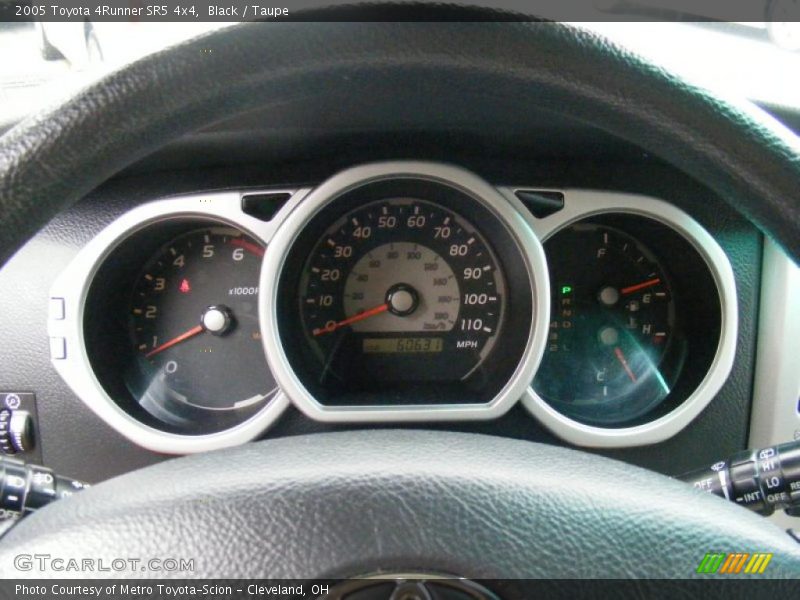 Black / Taupe 2005 Toyota 4Runner SR5 4x4