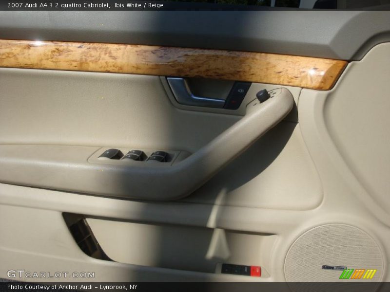 Ibis White / Beige 2007 Audi A4 3.2 quattro Cabriolet