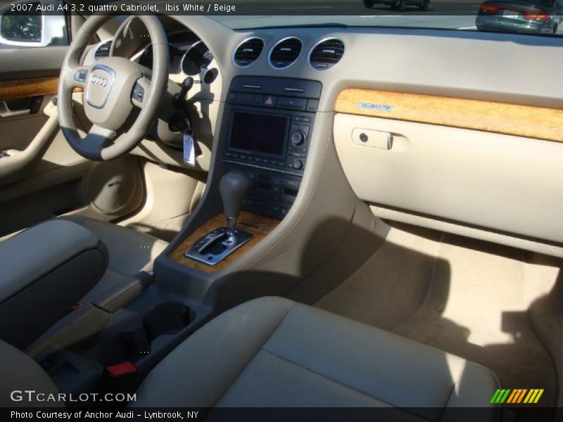 Ibis White / Beige 2007 Audi A4 3.2 quattro Cabriolet