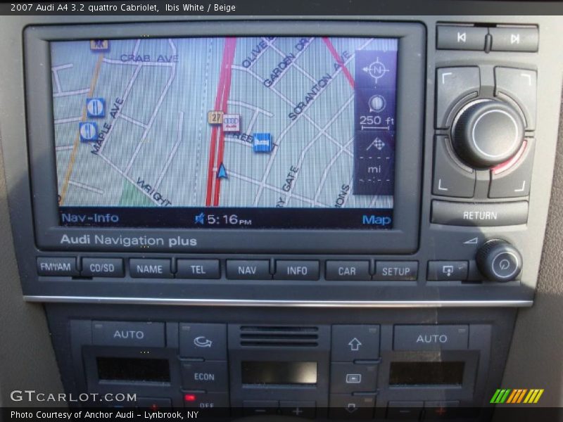 Ibis White / Beige 2007 Audi A4 3.2 quattro Cabriolet