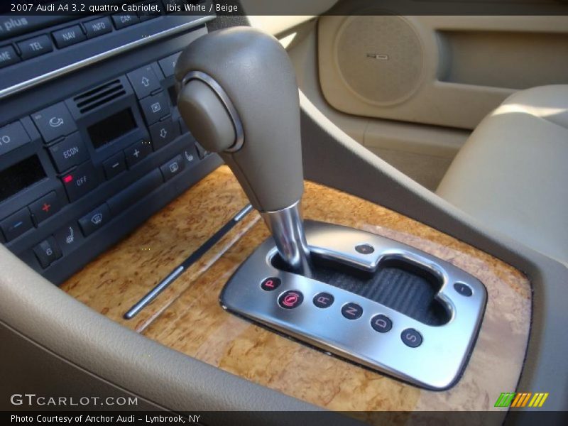 Ibis White / Beige 2007 Audi A4 3.2 quattro Cabriolet