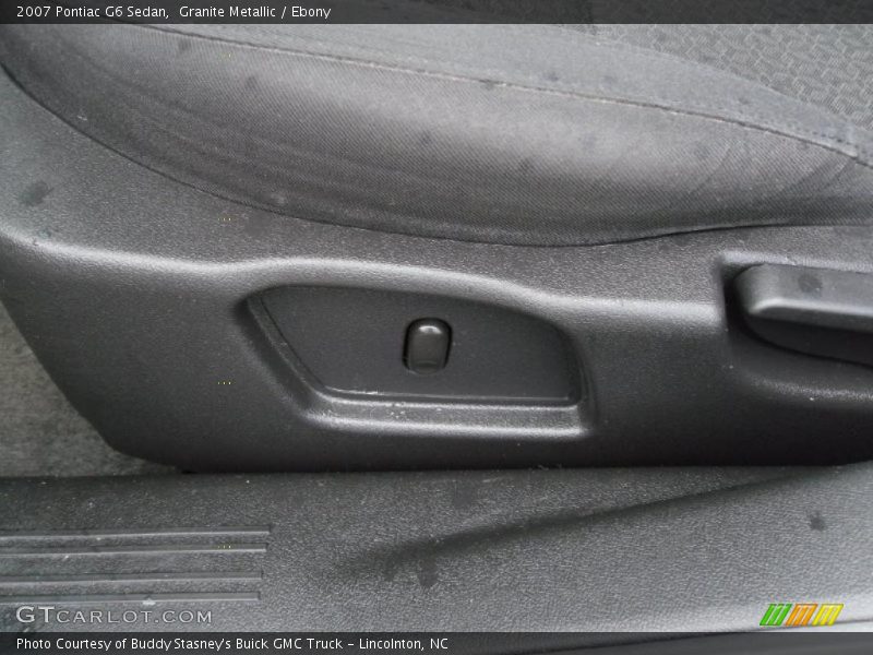 Granite Metallic / Ebony 2007 Pontiac G6 Sedan