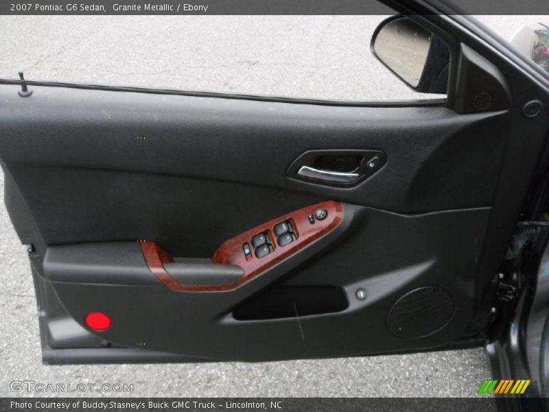 Granite Metallic / Ebony 2007 Pontiac G6 Sedan