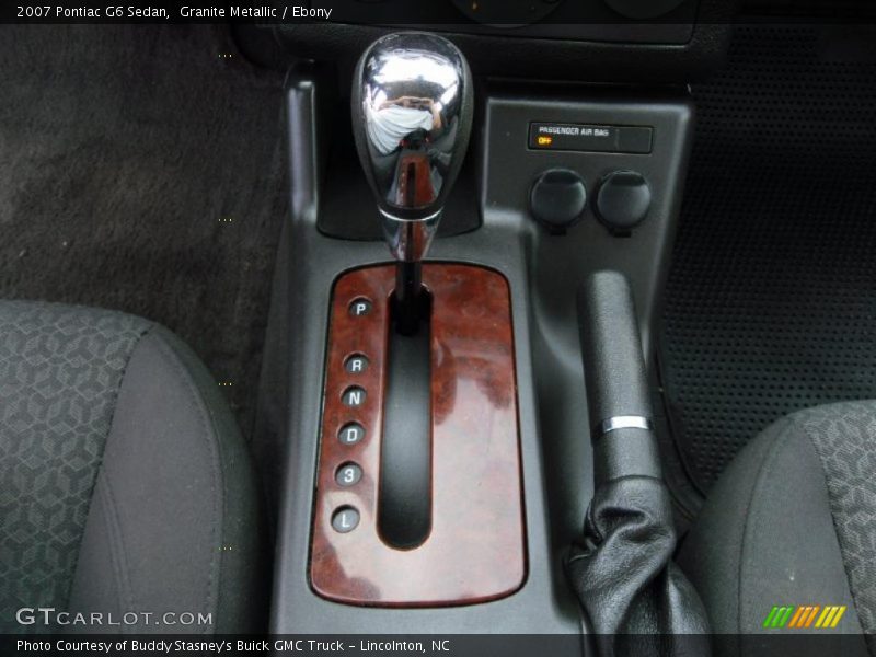 Granite Metallic / Ebony 2007 Pontiac G6 Sedan