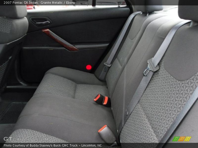 Granite Metallic / Ebony 2007 Pontiac G6 Sedan