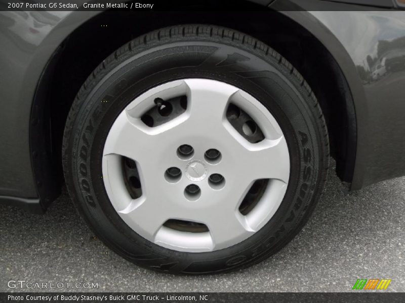 Granite Metallic / Ebony 2007 Pontiac G6 Sedan