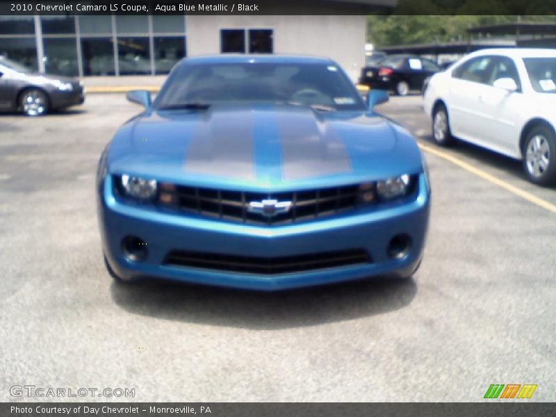 Aqua Blue Metallic / Black 2010 Chevrolet Camaro LS Coupe
