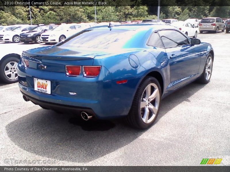 Aqua Blue Metallic / Black 2010 Chevrolet Camaro LS Coupe