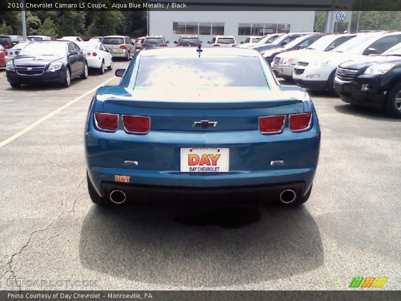 Aqua Blue Metallic / Black 2010 Chevrolet Camaro LS Coupe