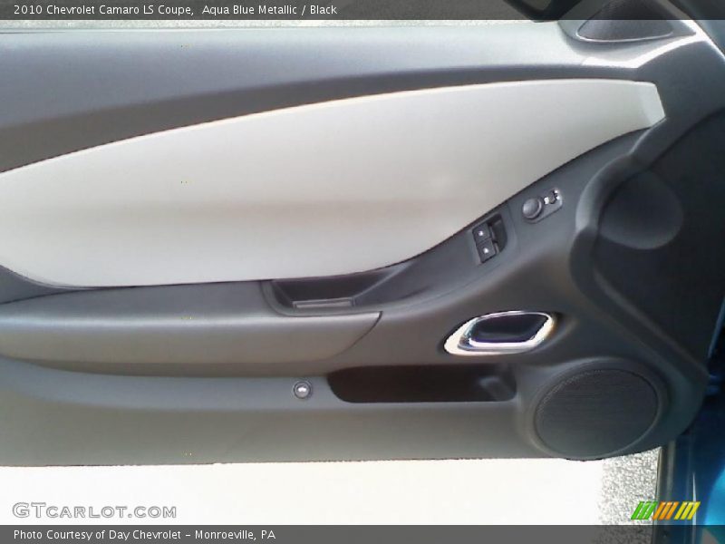 Aqua Blue Metallic / Black 2010 Chevrolet Camaro LS Coupe
