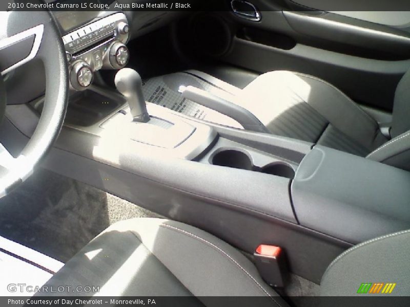 Aqua Blue Metallic / Black 2010 Chevrolet Camaro LS Coupe