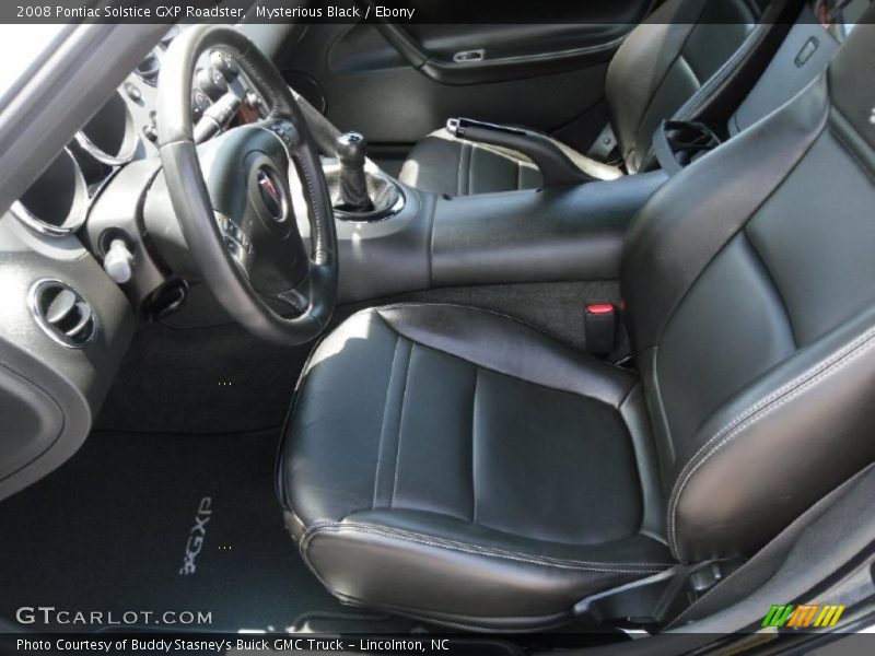 Mysterious Black / Ebony 2008 Pontiac Solstice GXP Roadster