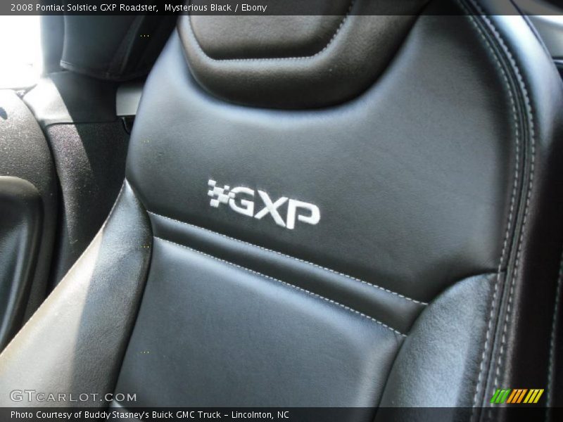 Mysterious Black / Ebony 2008 Pontiac Solstice GXP Roadster