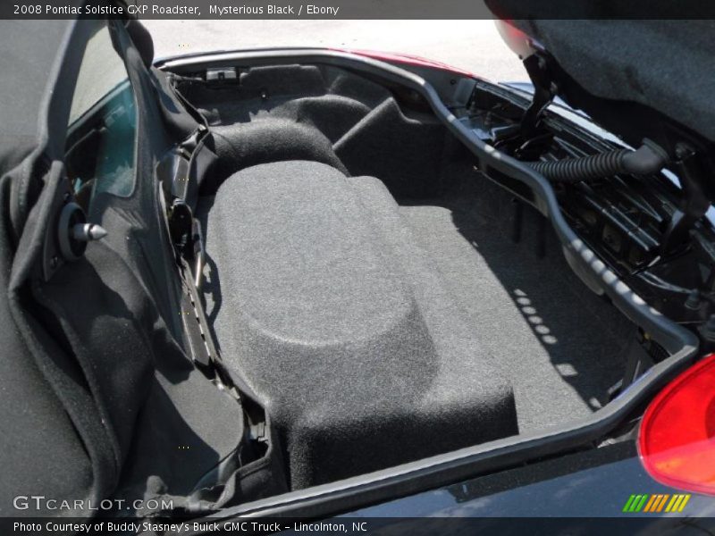 Mysterious Black / Ebony 2008 Pontiac Solstice GXP Roadster