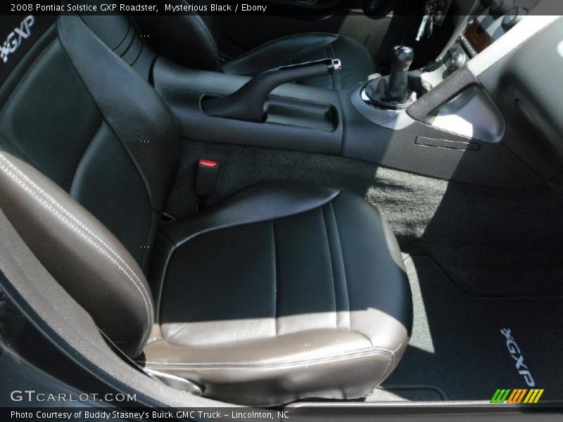 Mysterious Black / Ebony 2008 Pontiac Solstice GXP Roadster