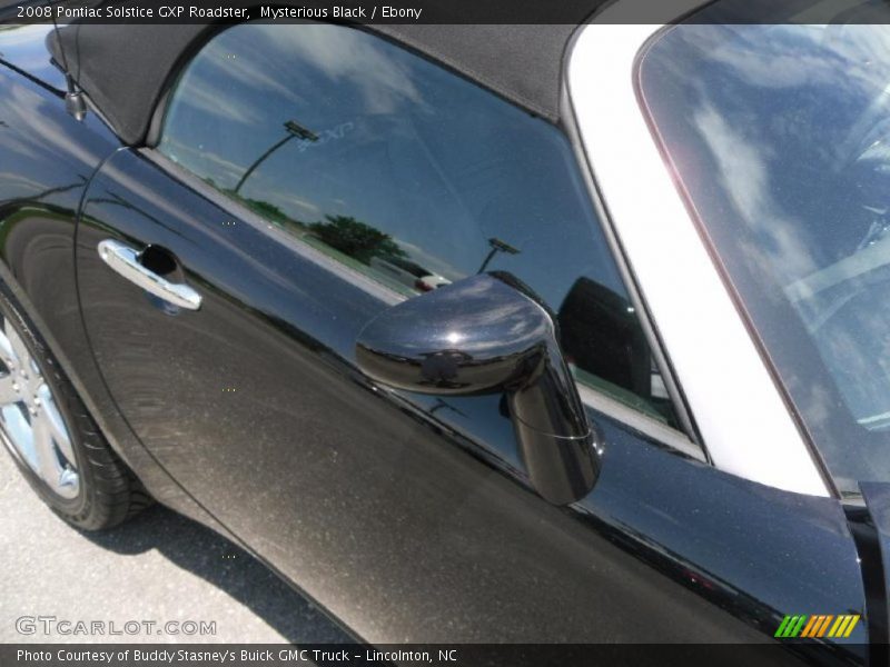 Mysterious Black / Ebony 2008 Pontiac Solstice GXP Roadster